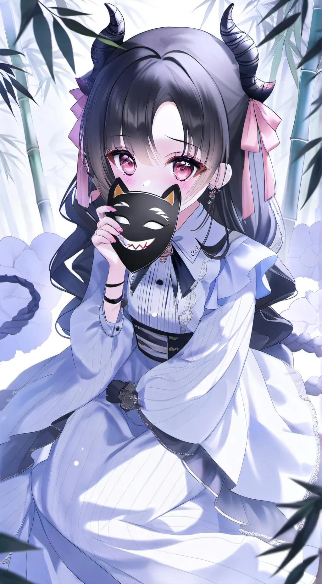 ai character: Kny Infinity Arc background