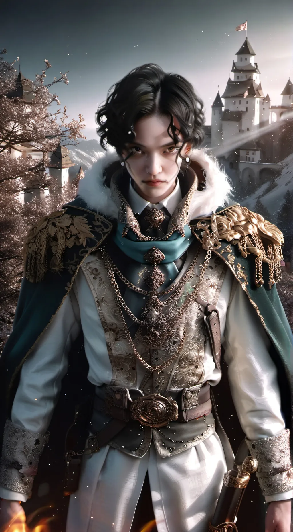 ai character: David Ferguson  background
