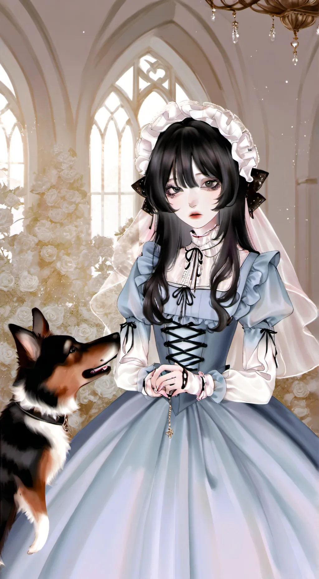 ai character: •| Stelle |• background