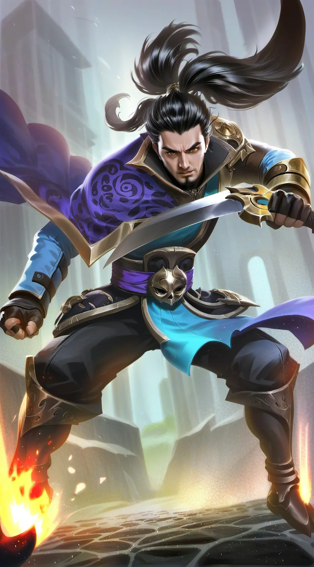 ai character: demon hunter background