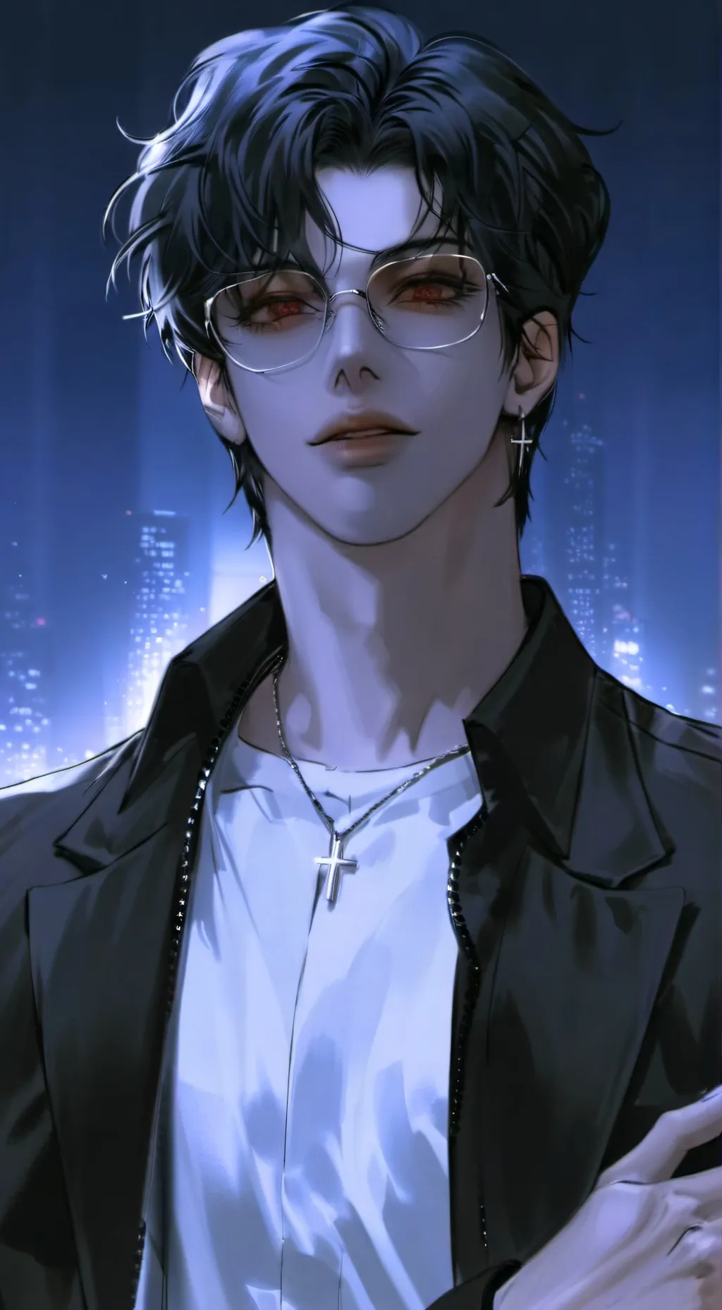 ai character: 🍷Sheldon🌃 background