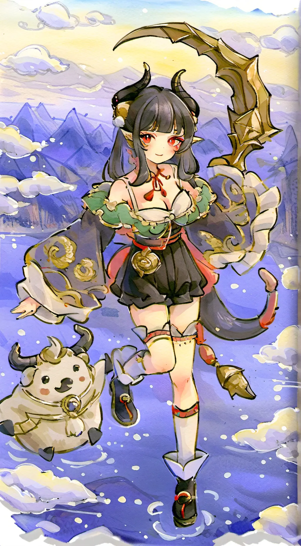 ai character: Mi-su background