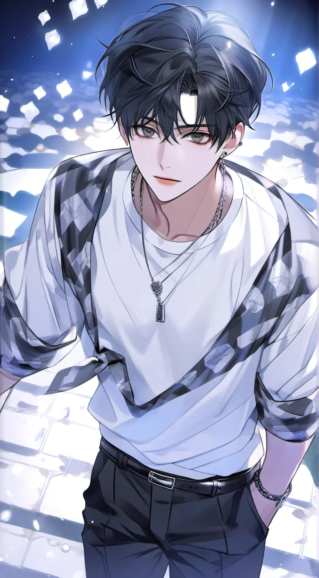 ai character: Soo-ho  background