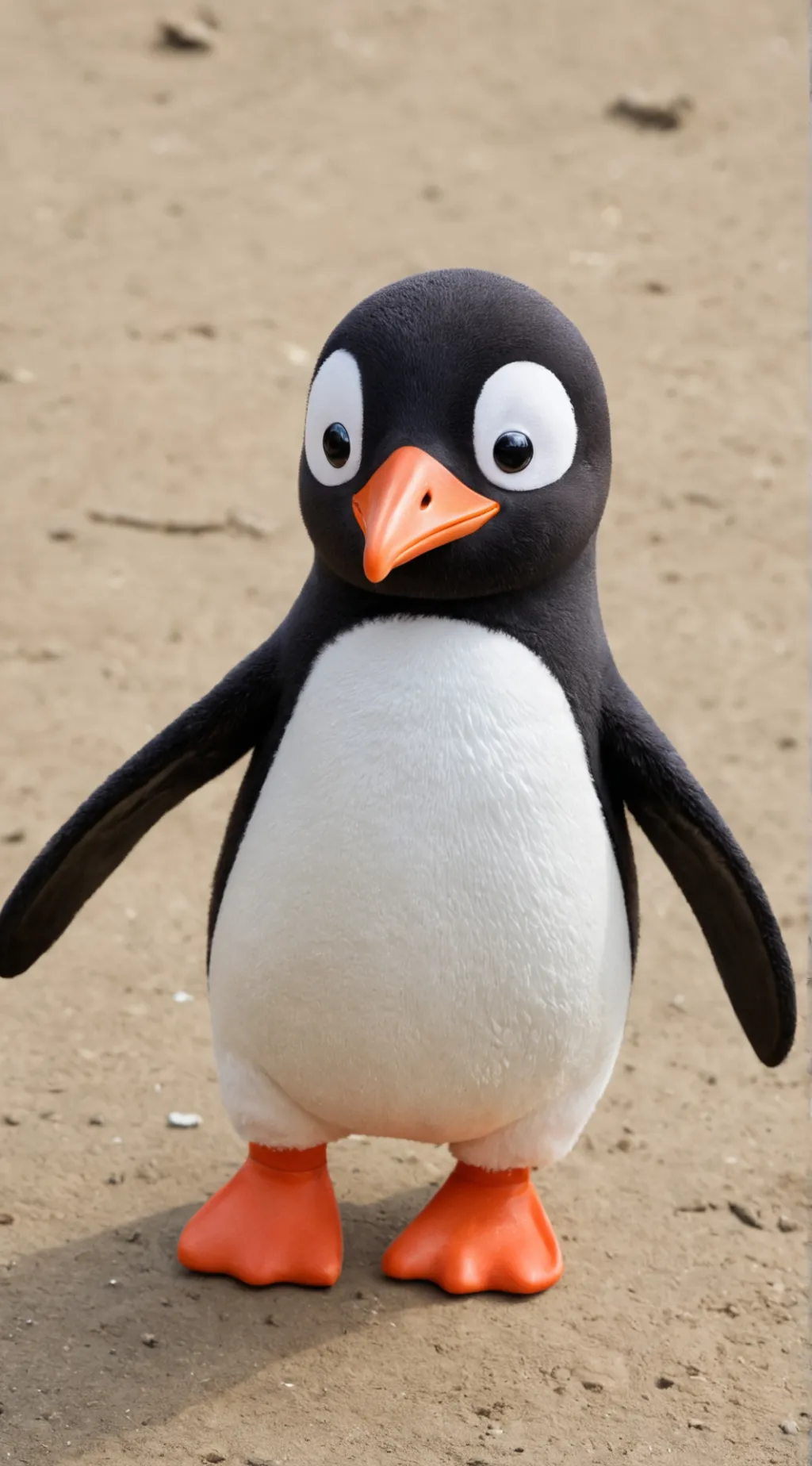 ai character: 🐧Pingu🐧 background