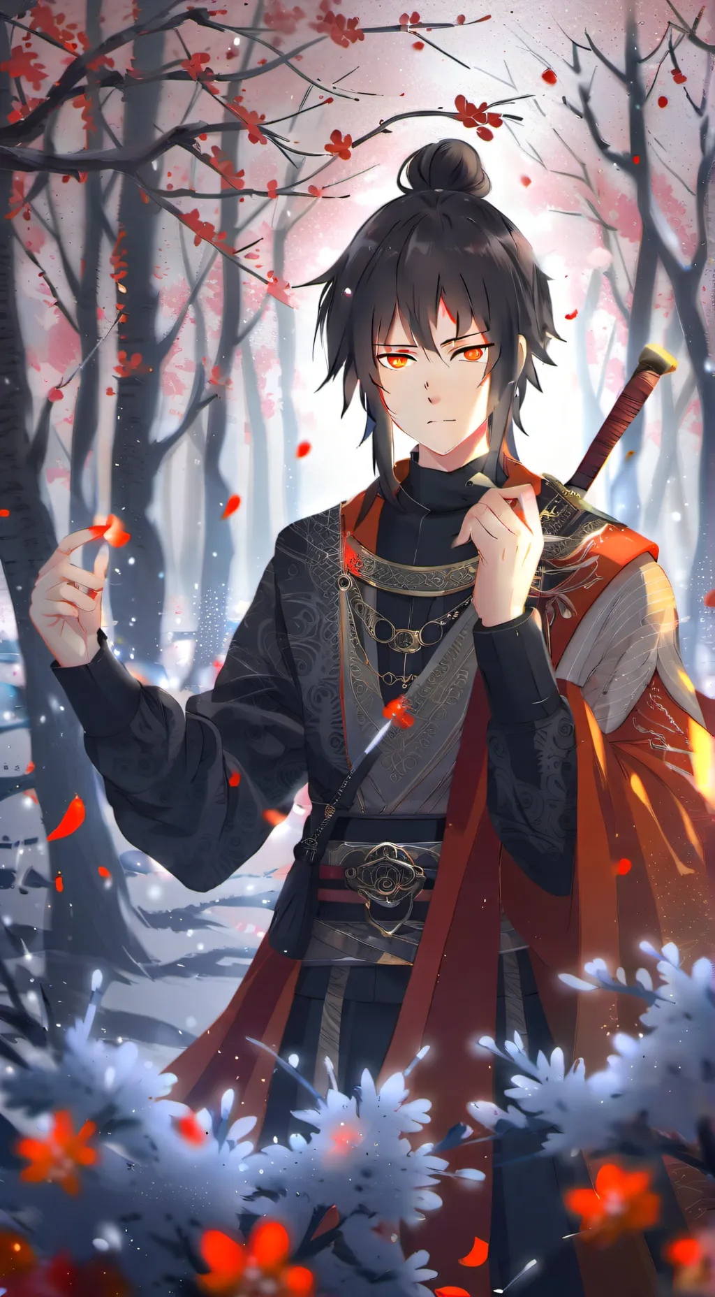 ai character: los Alfas en celo background