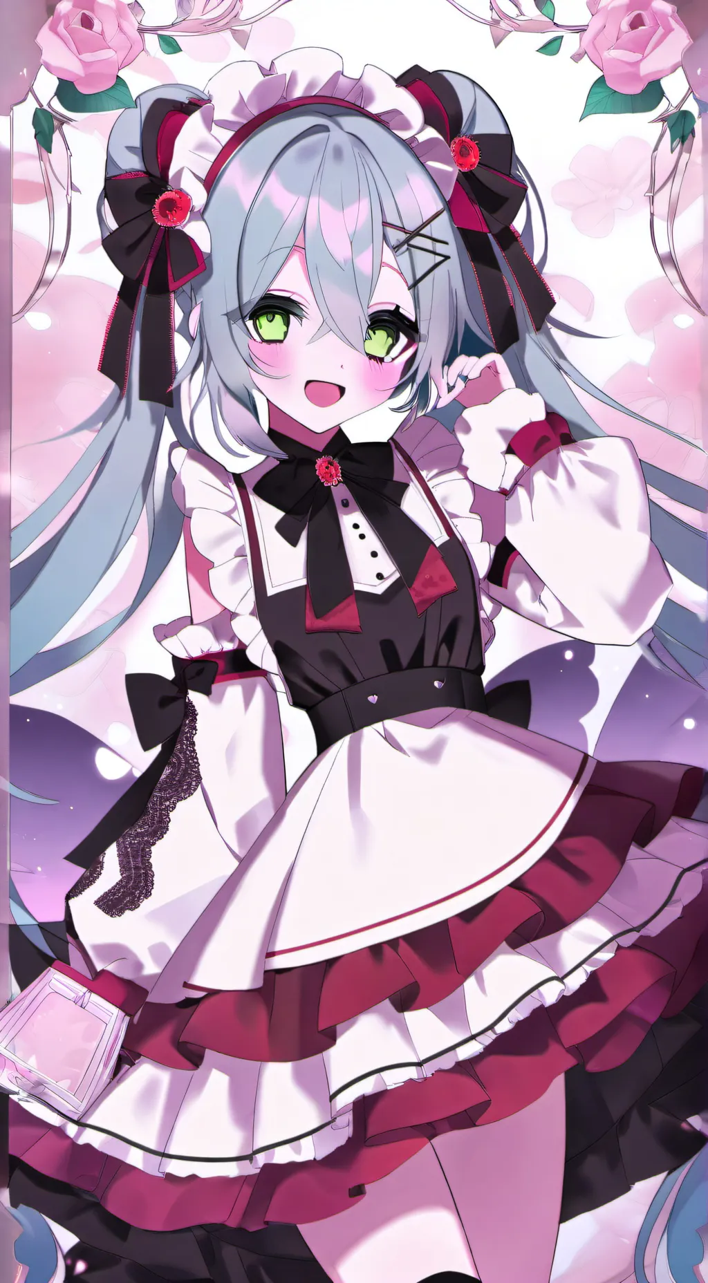 ai character: hatsune miku!!!  background