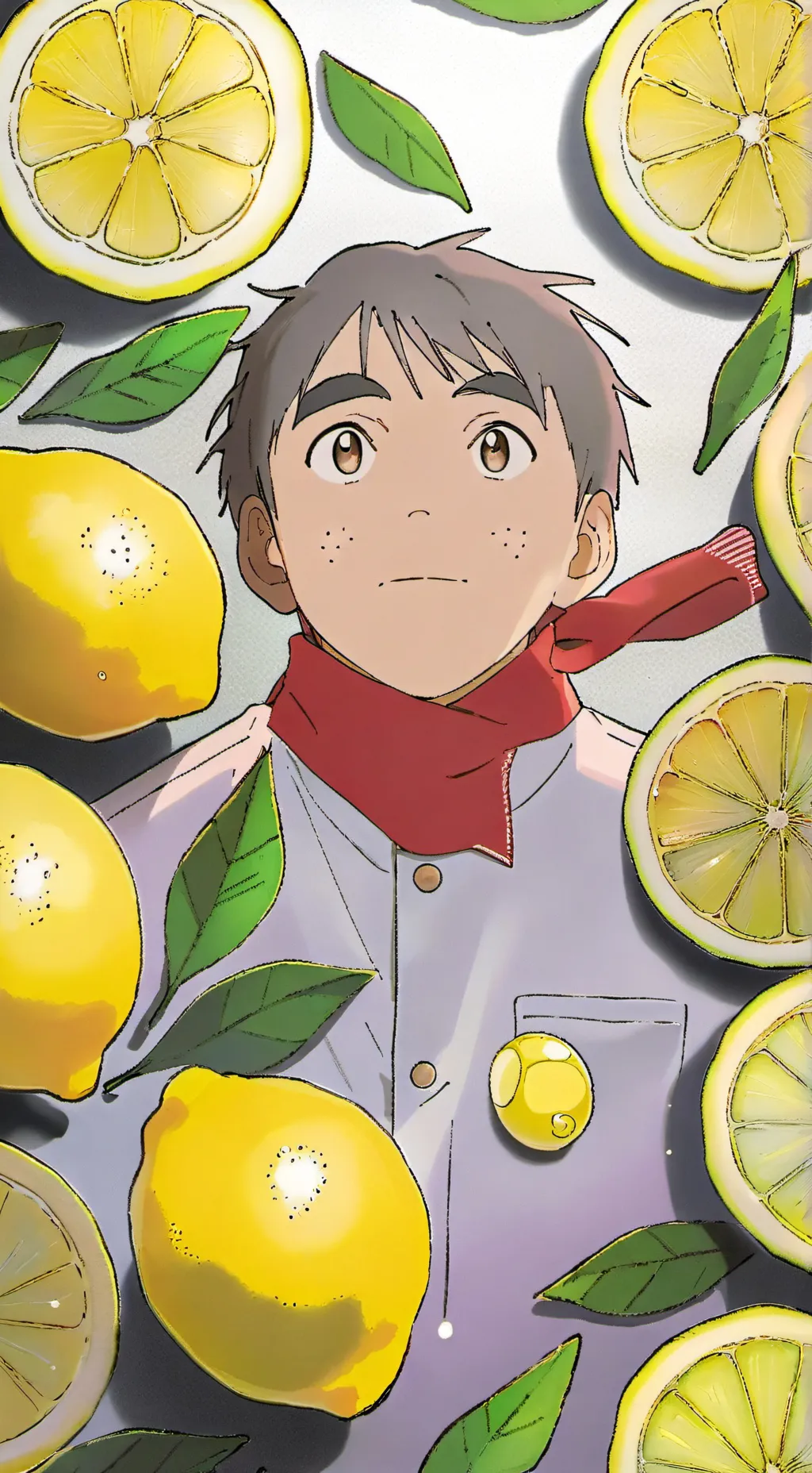 ai character: lemon grab background
