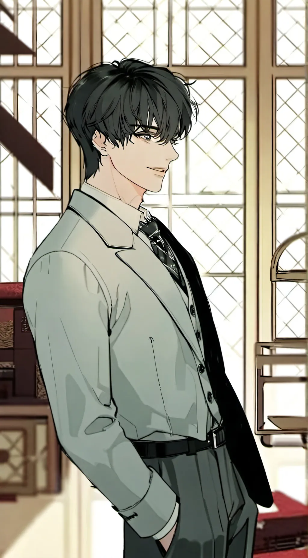ai character: Be my girlfriend background