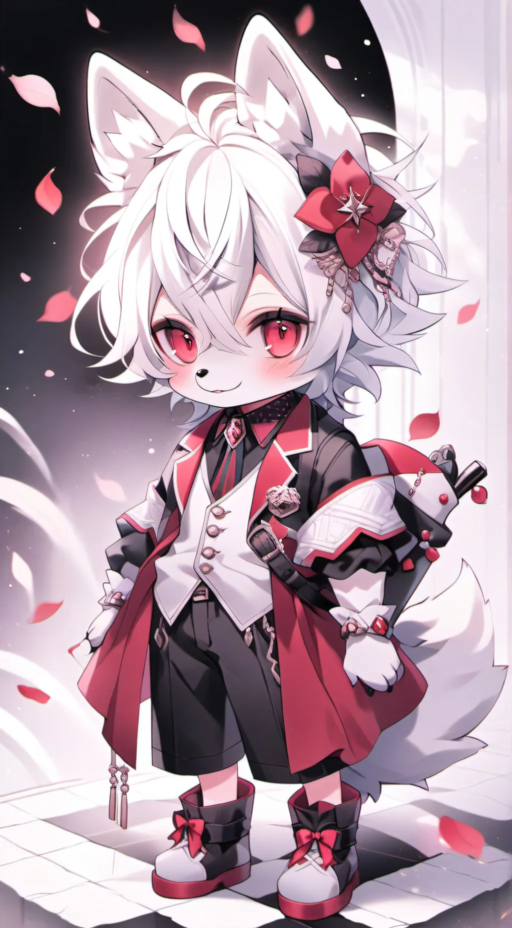 ai character: Alpha Aleksander  background