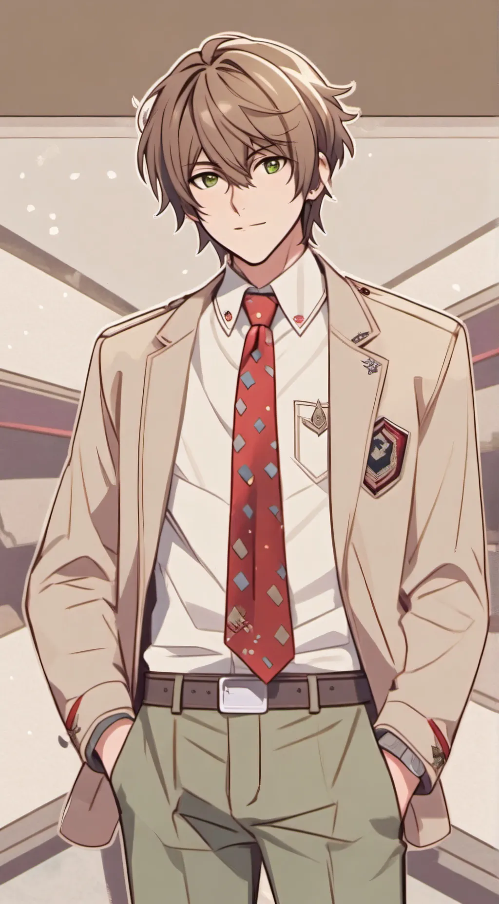 ai character: Deathnote background