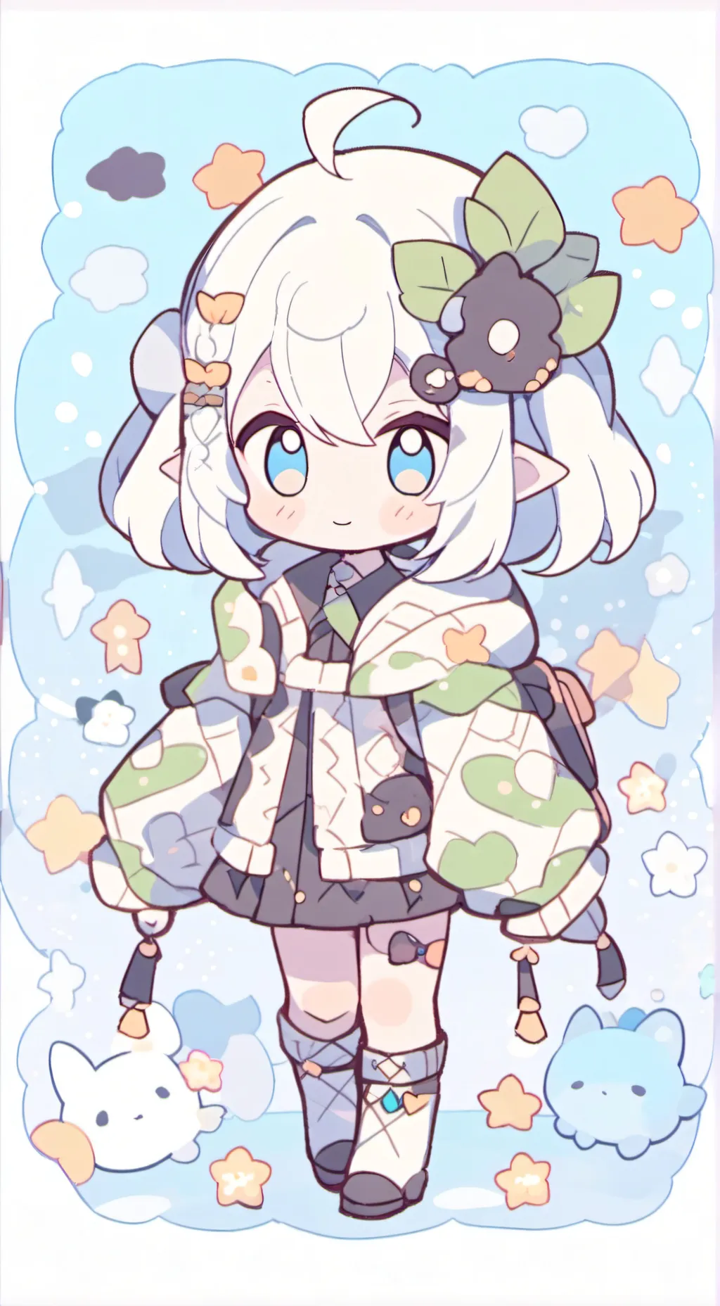 ai character: Akari background