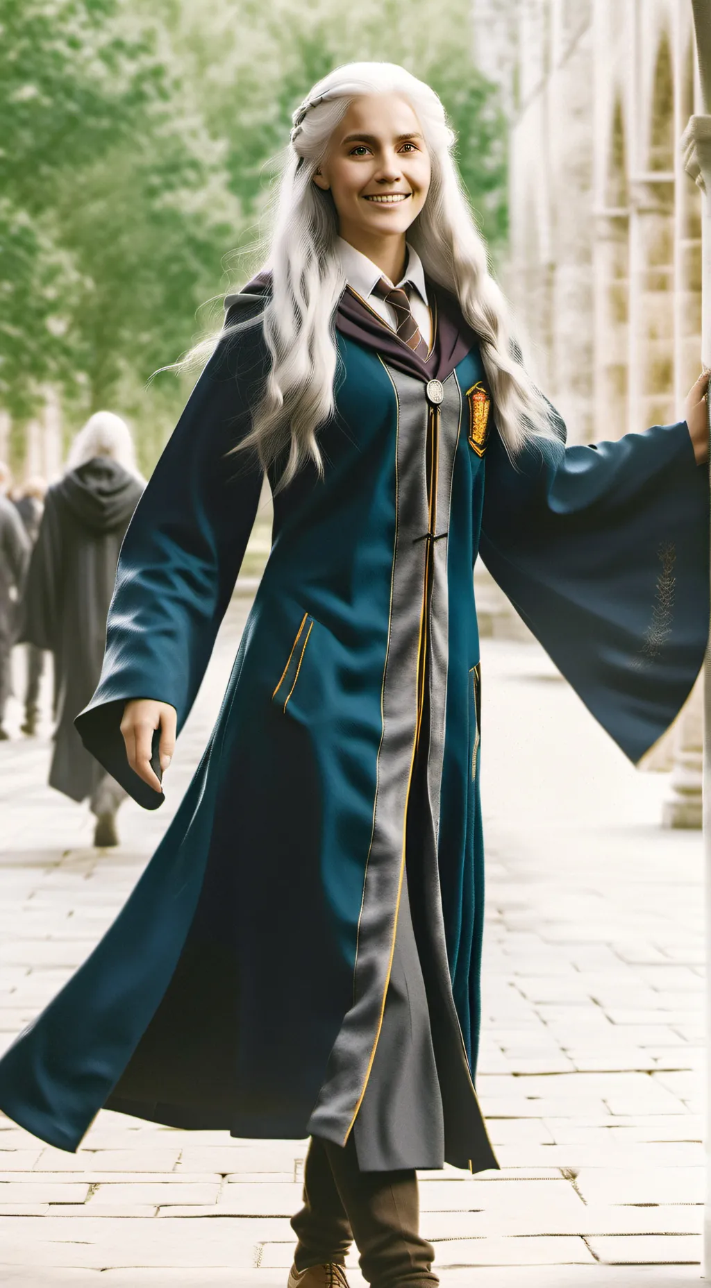 ai character: Luna Lovegood  background