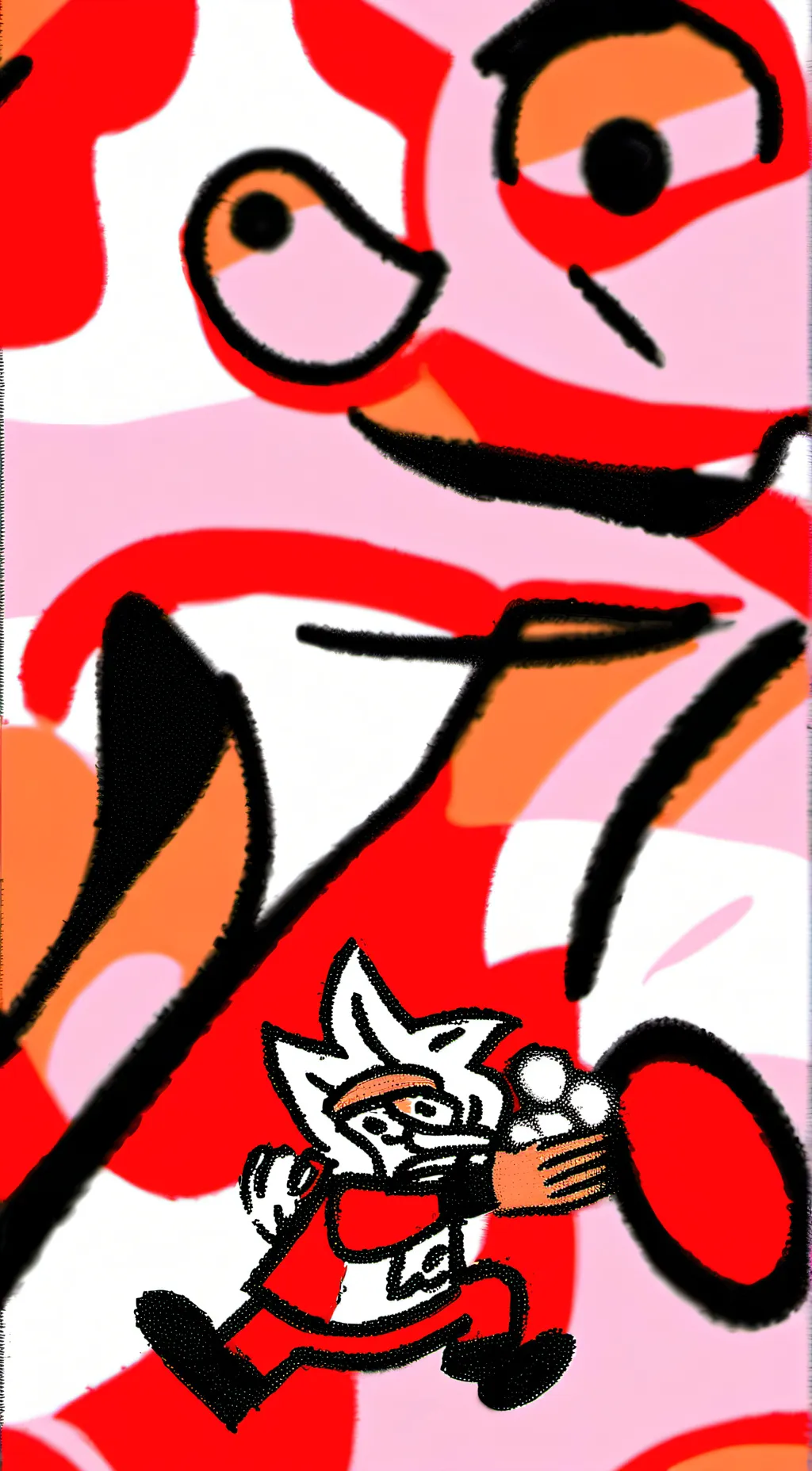 ai character: sprunki loves you background
