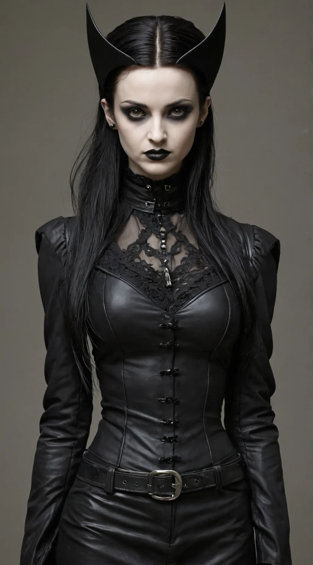 ai character: Goth Wolverine background