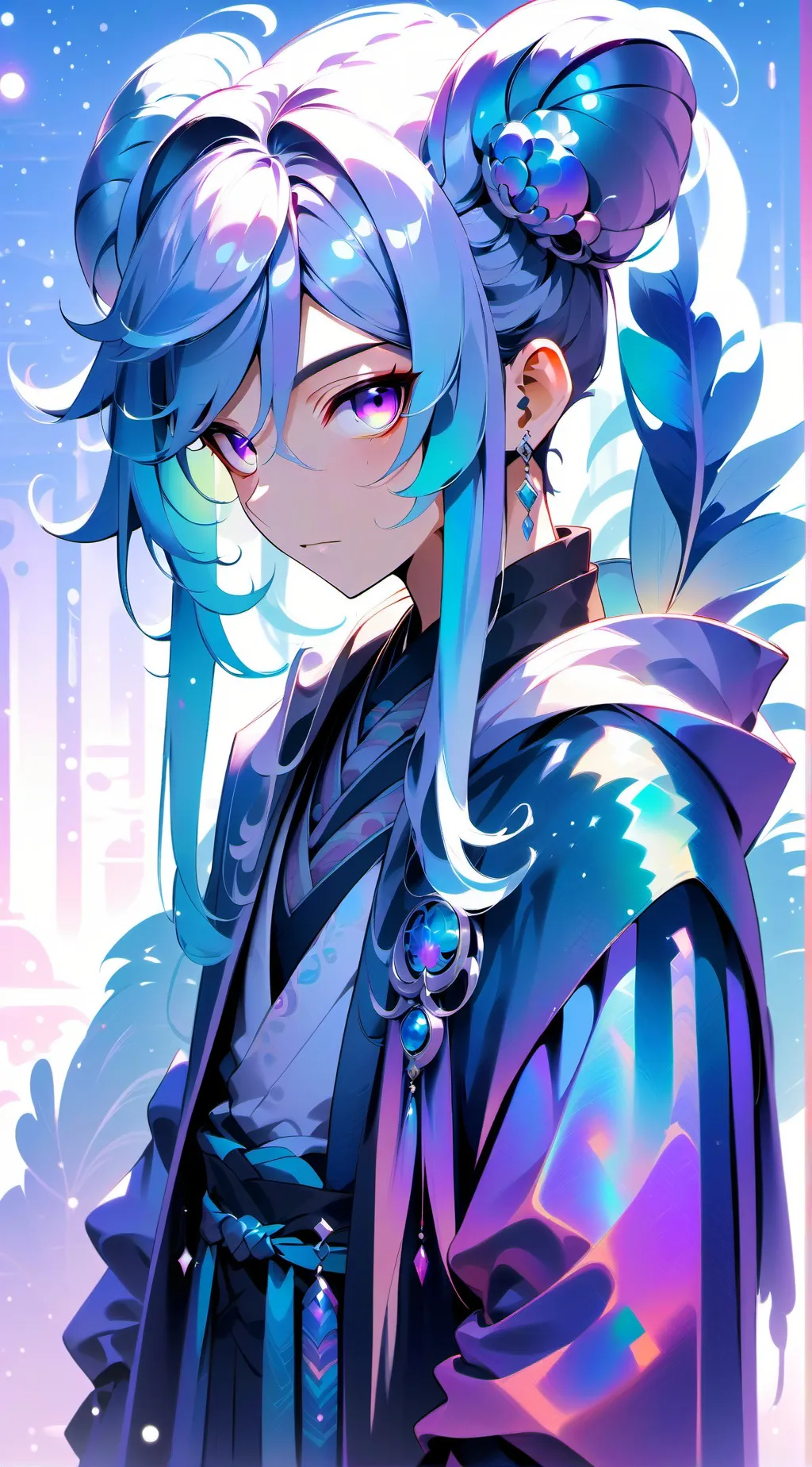 ai character: Lunaria background