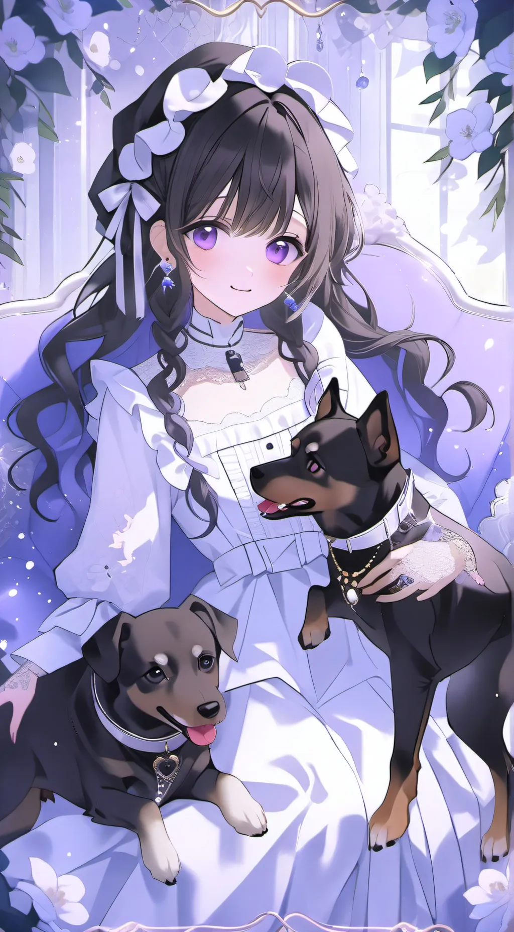 ai character: sus dogs background