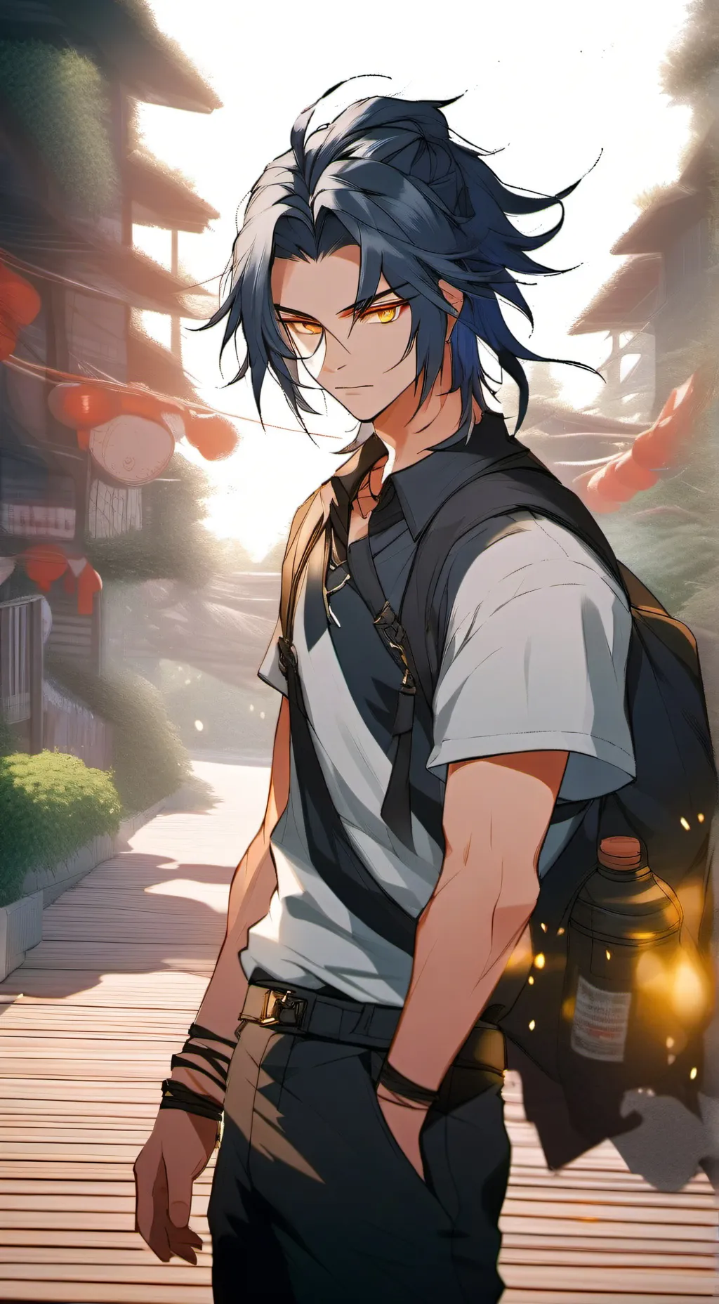 ai character: Haru background