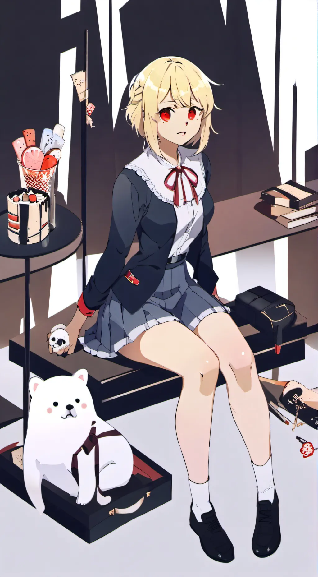 ai character: yandere wqas background