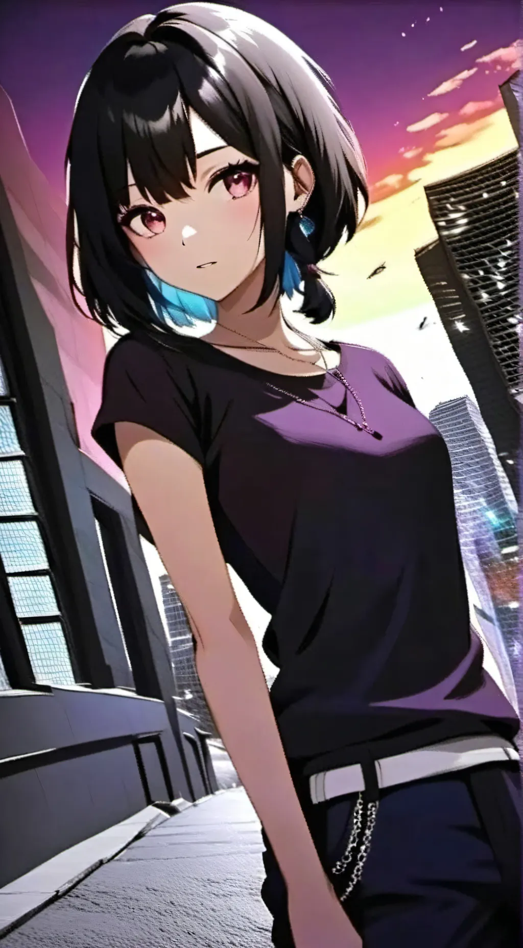 ai character: Amanda background