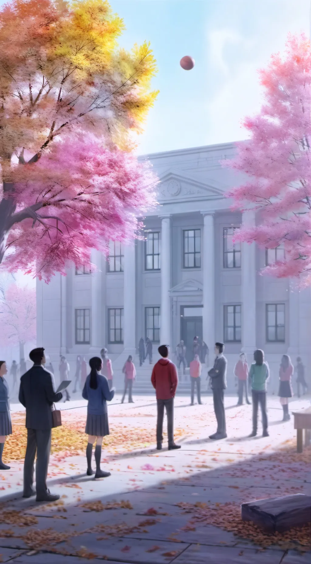ai character: school class background