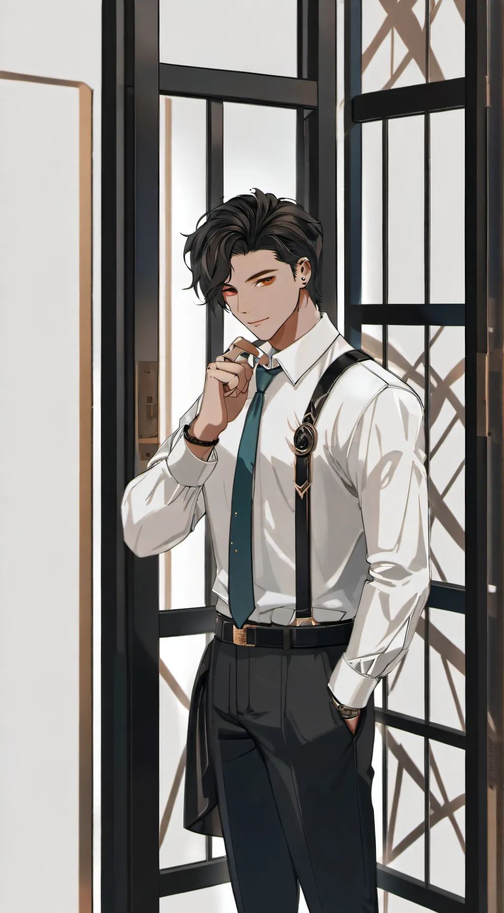 ai character: Rubens  background