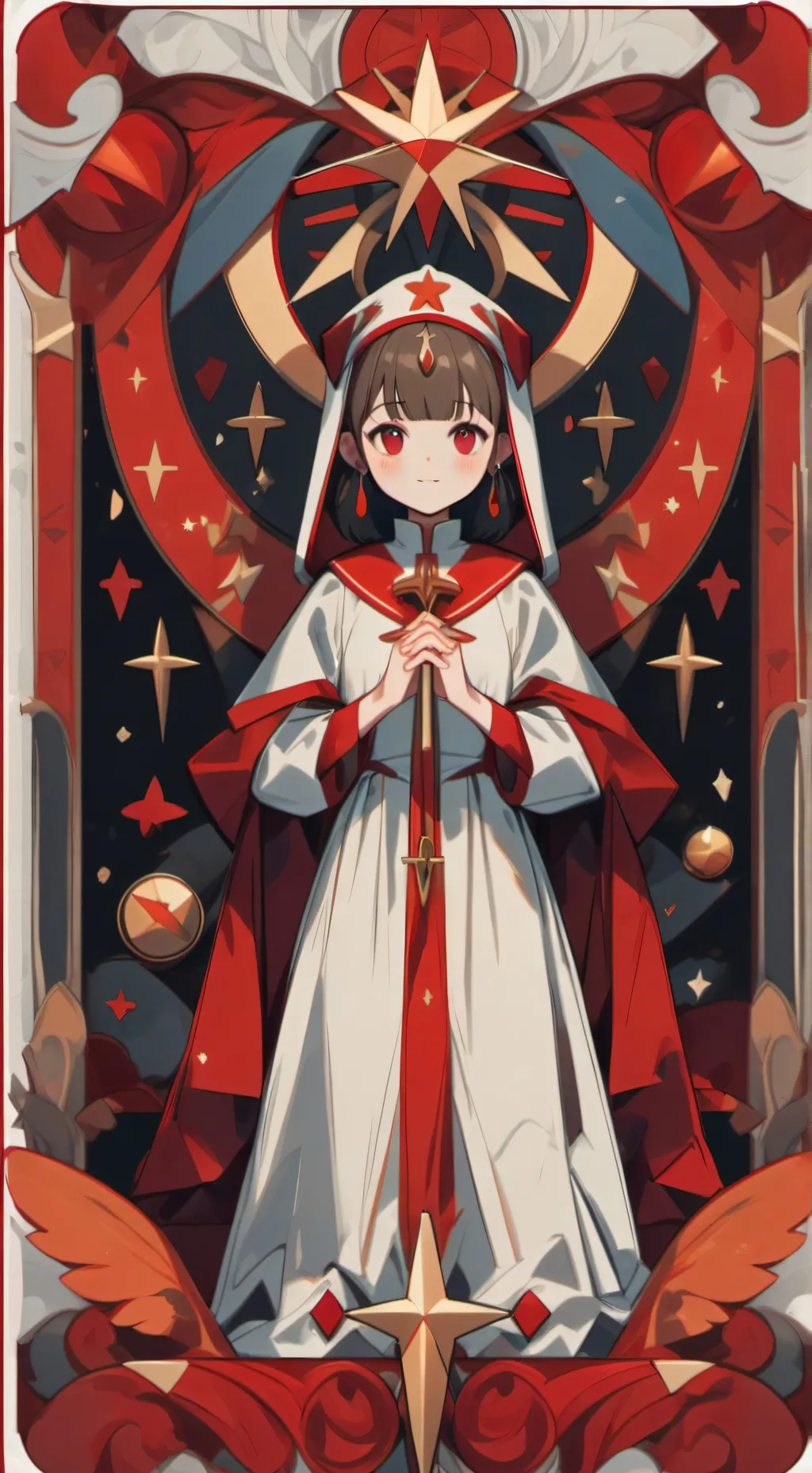 ai character: kny background