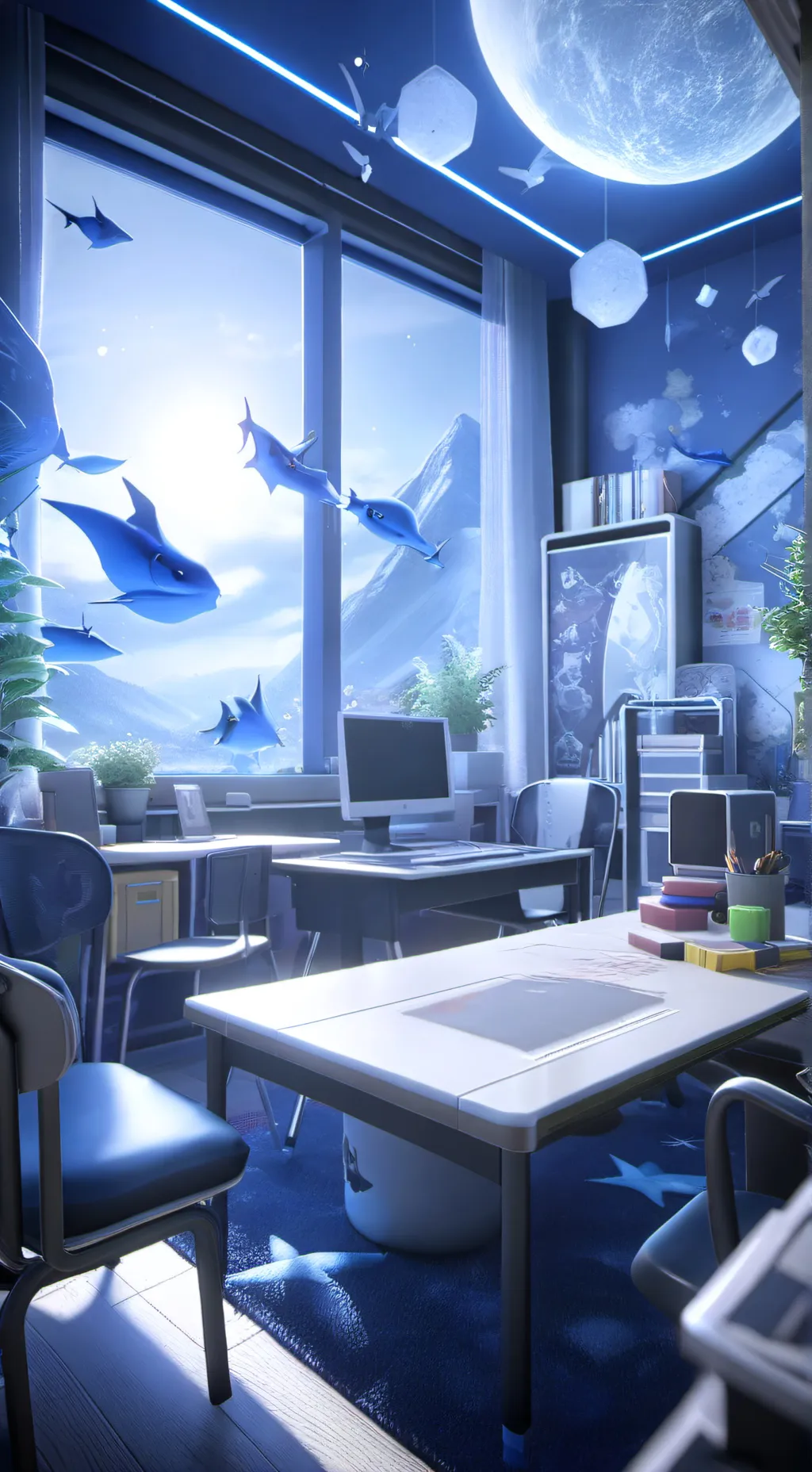 ai character: Ony School background