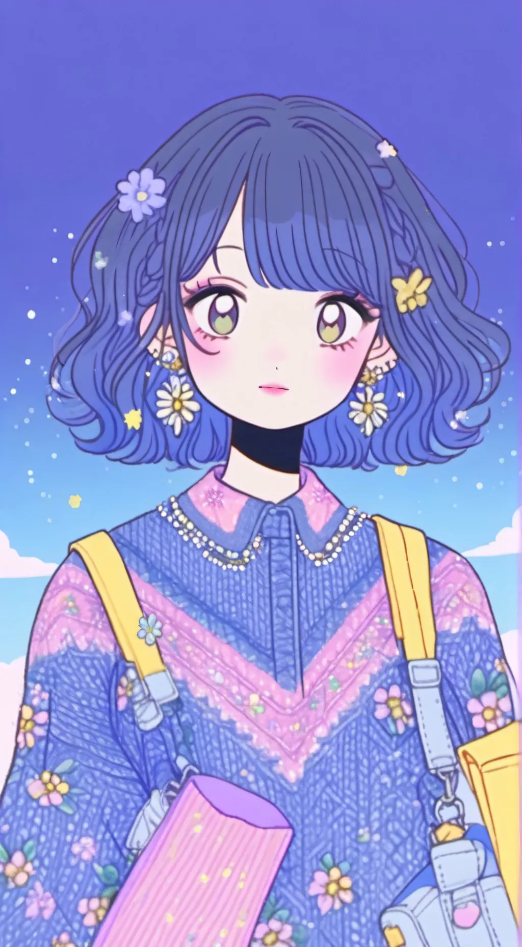 ai character: Pinki x oren  background