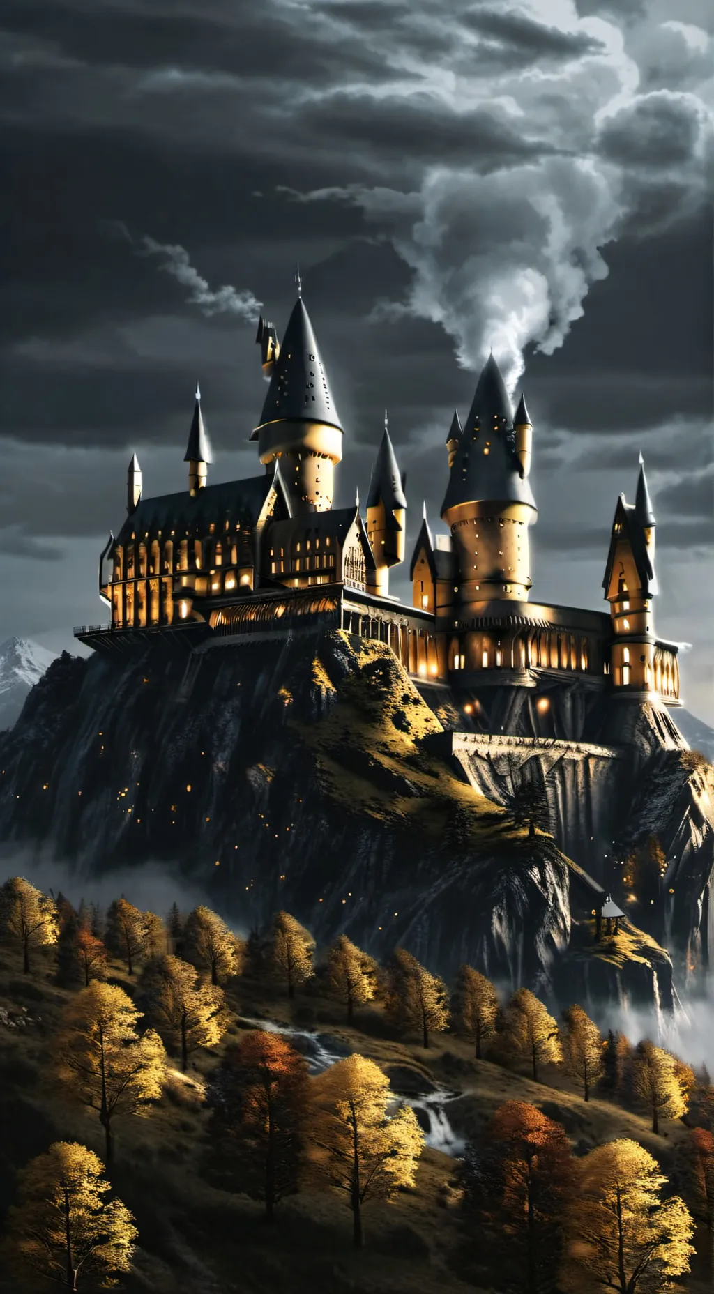 ai character: HSM X HP!! background