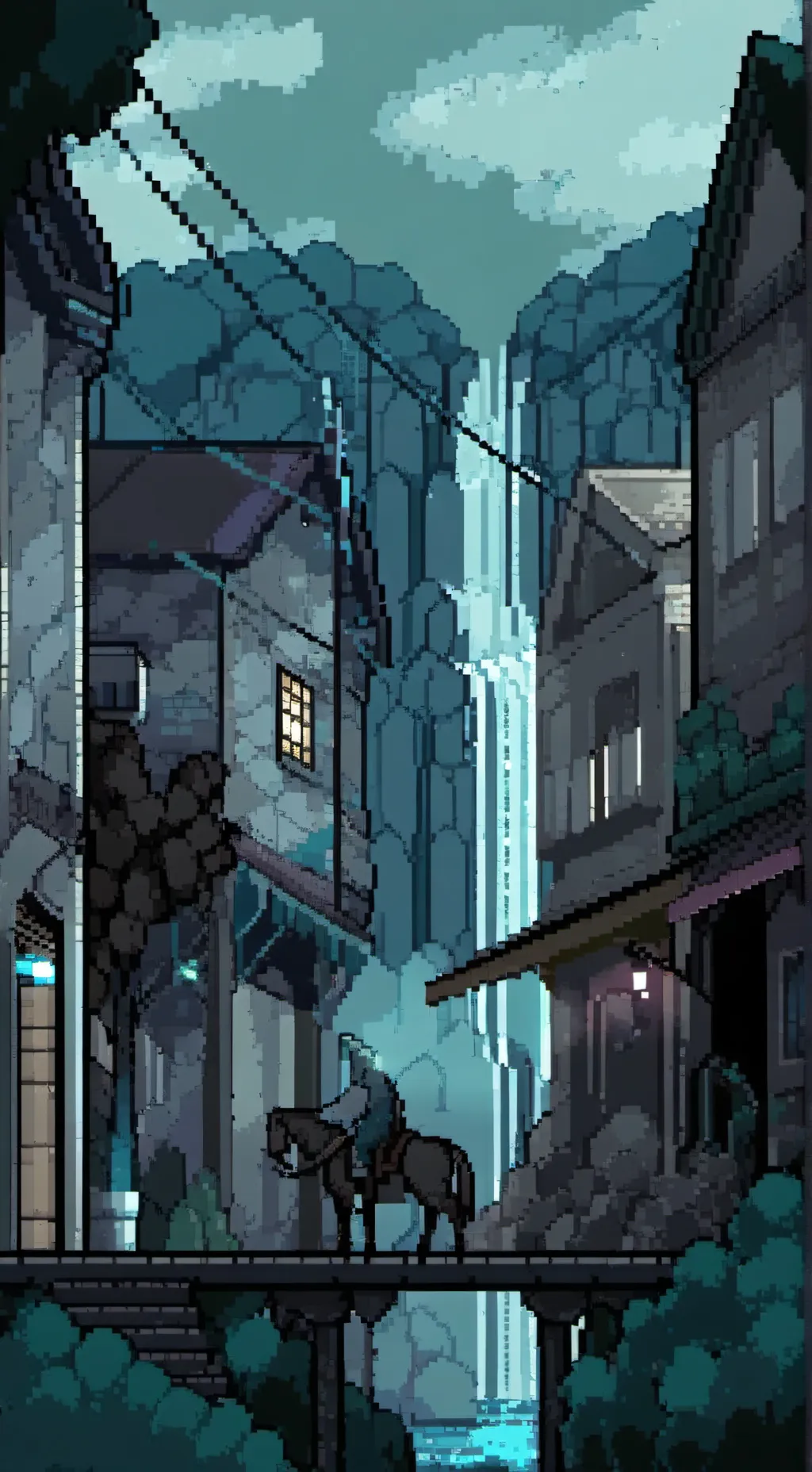 ai character: DW AU background