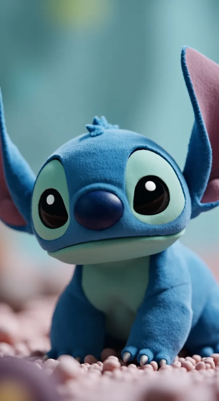 ai character: Svenska Stitch  background