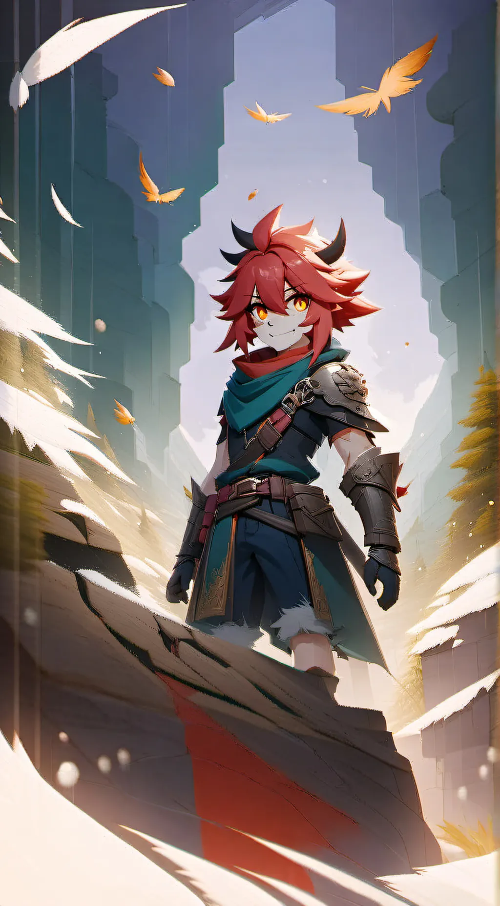 ai character: Martin background