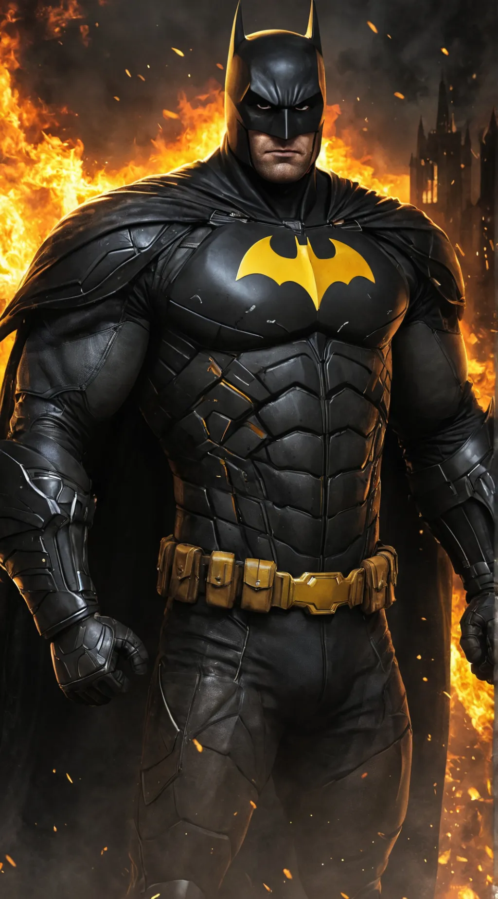 ai character: Batman background