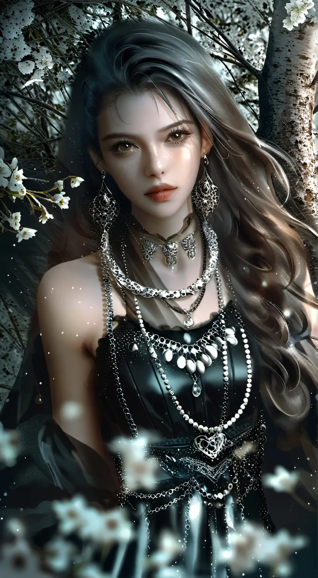 ai character: iris  background