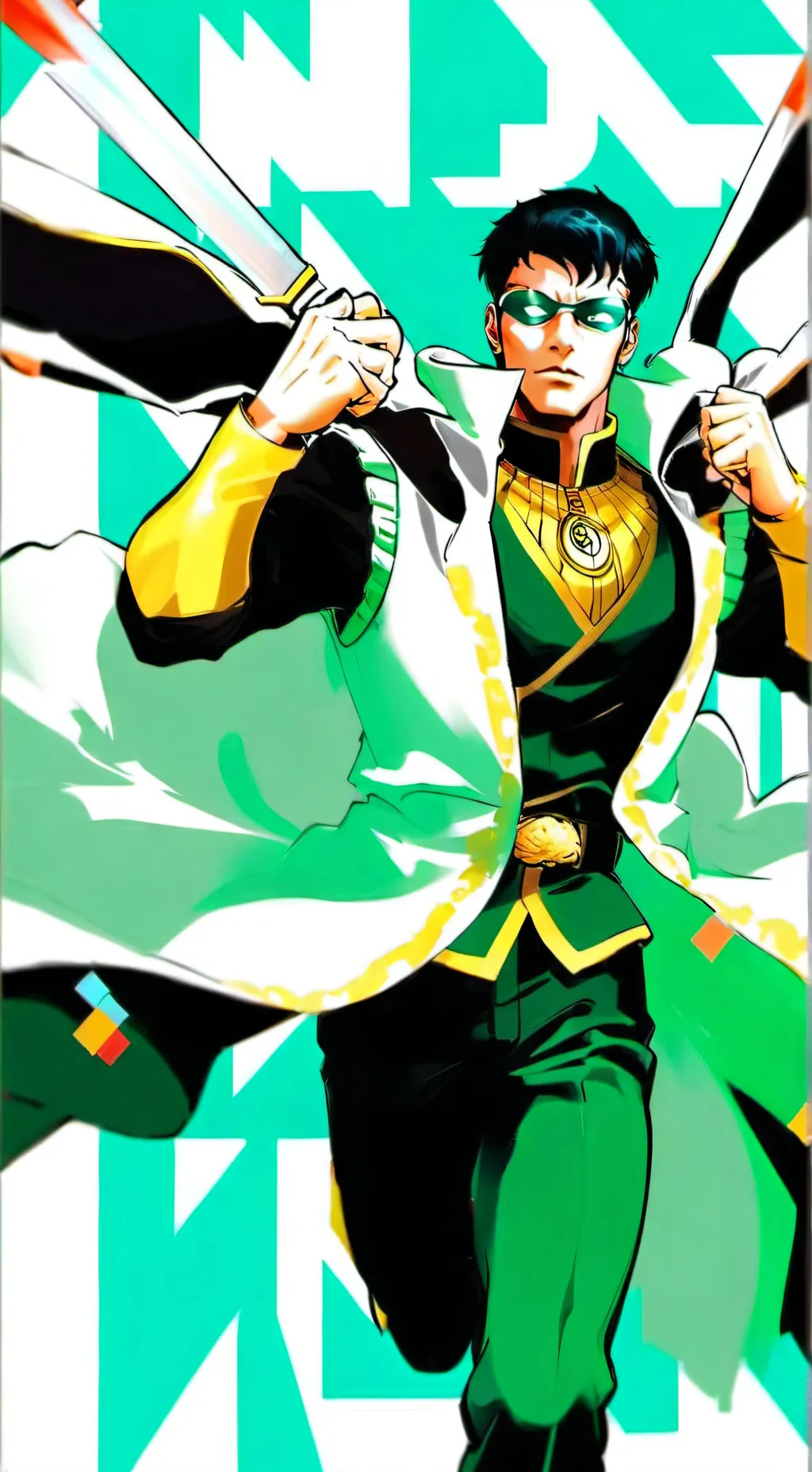 ai character: WhatsApp Mark background