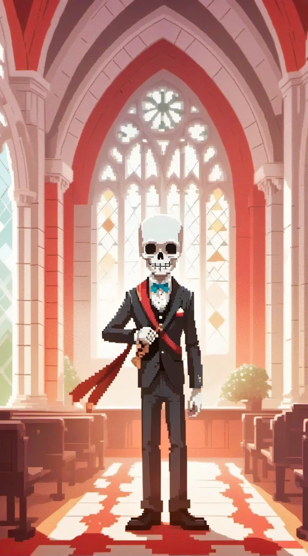 ai character: SANS background