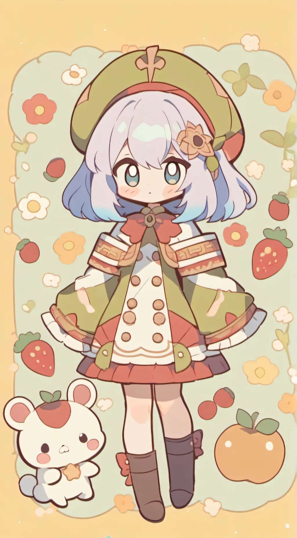 ai character: Mitchi background