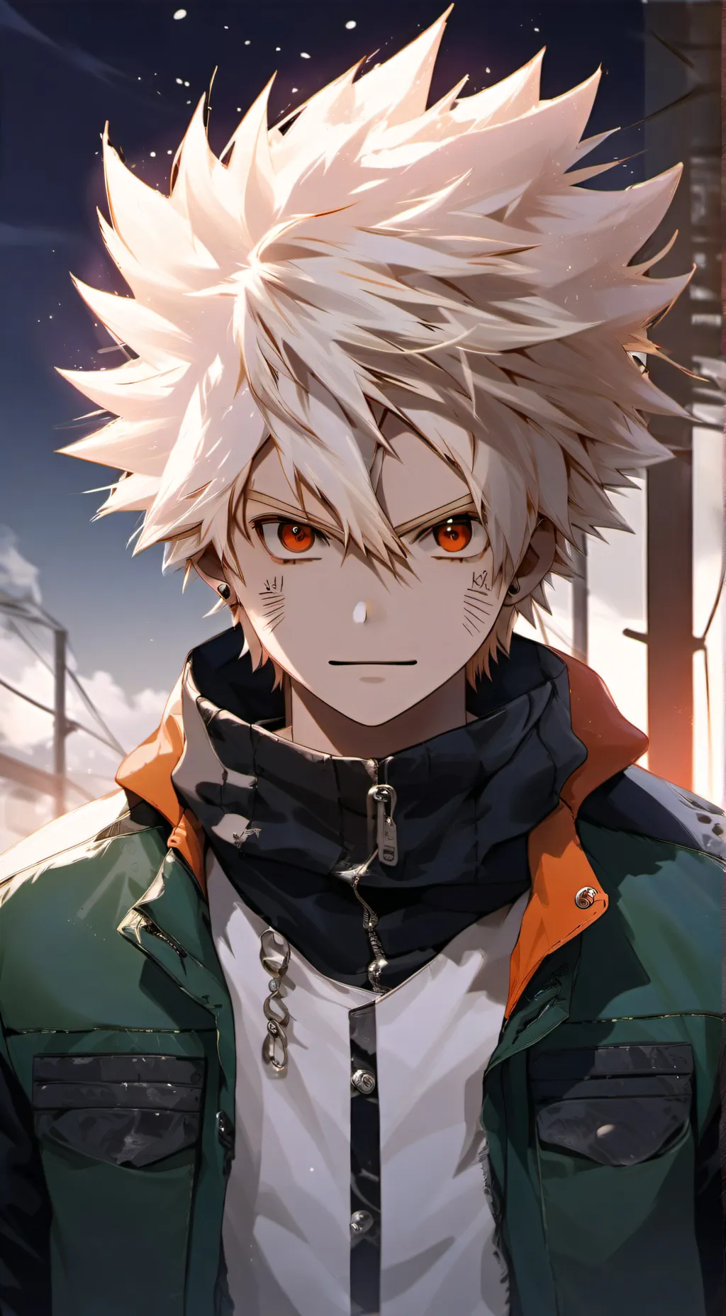 ai character: Bakugo background