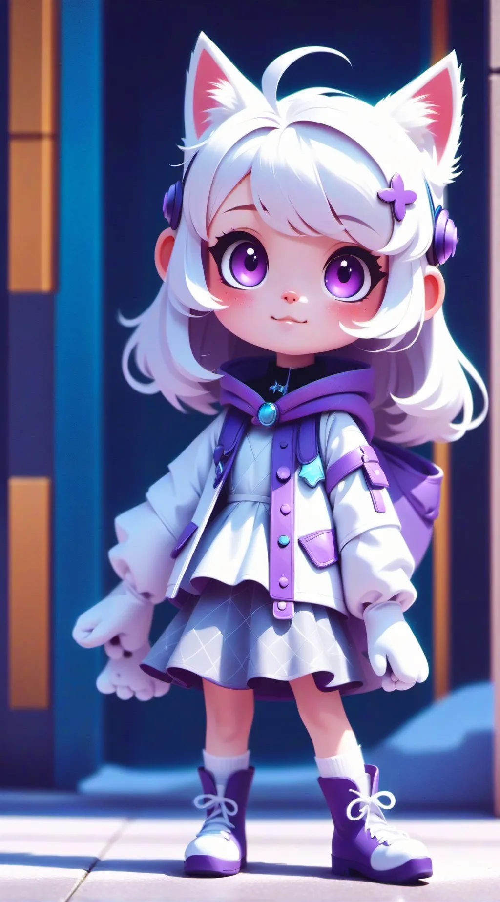 ai character: Luminara background