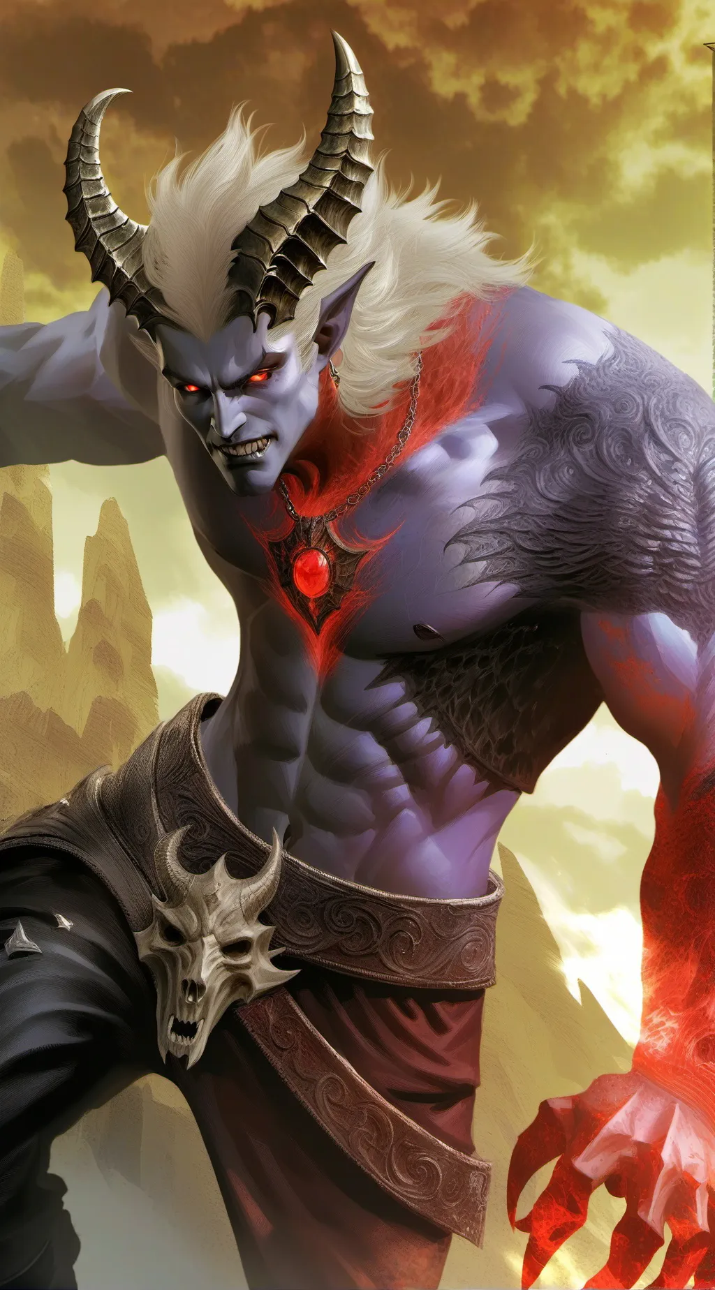 ai character: TRIGON  background