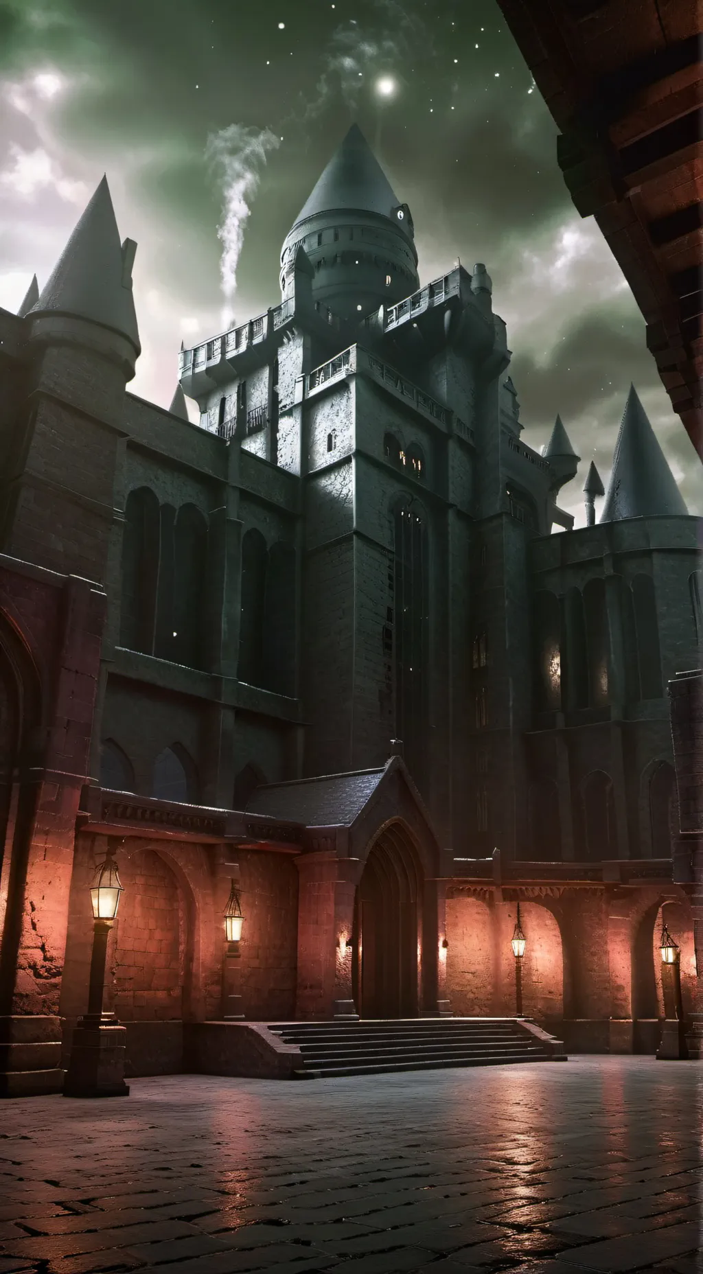 ai character: chamber of secrets background