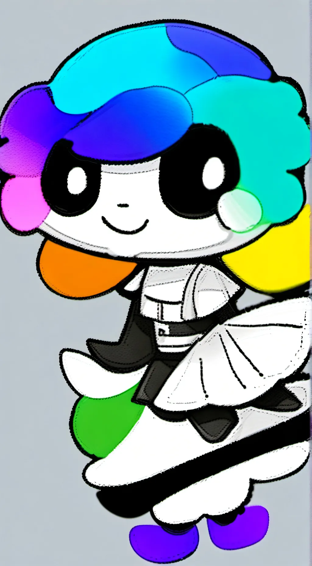 ai character: Dw but pick me... background