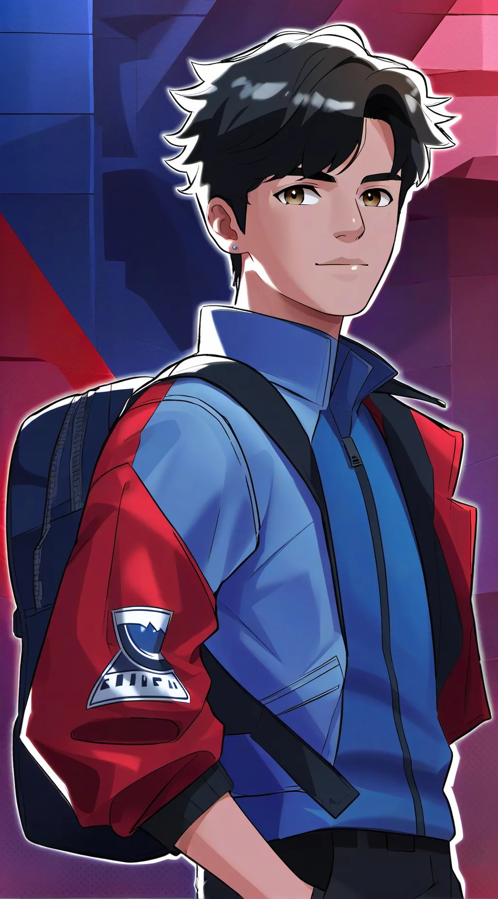 ai character: Milton background