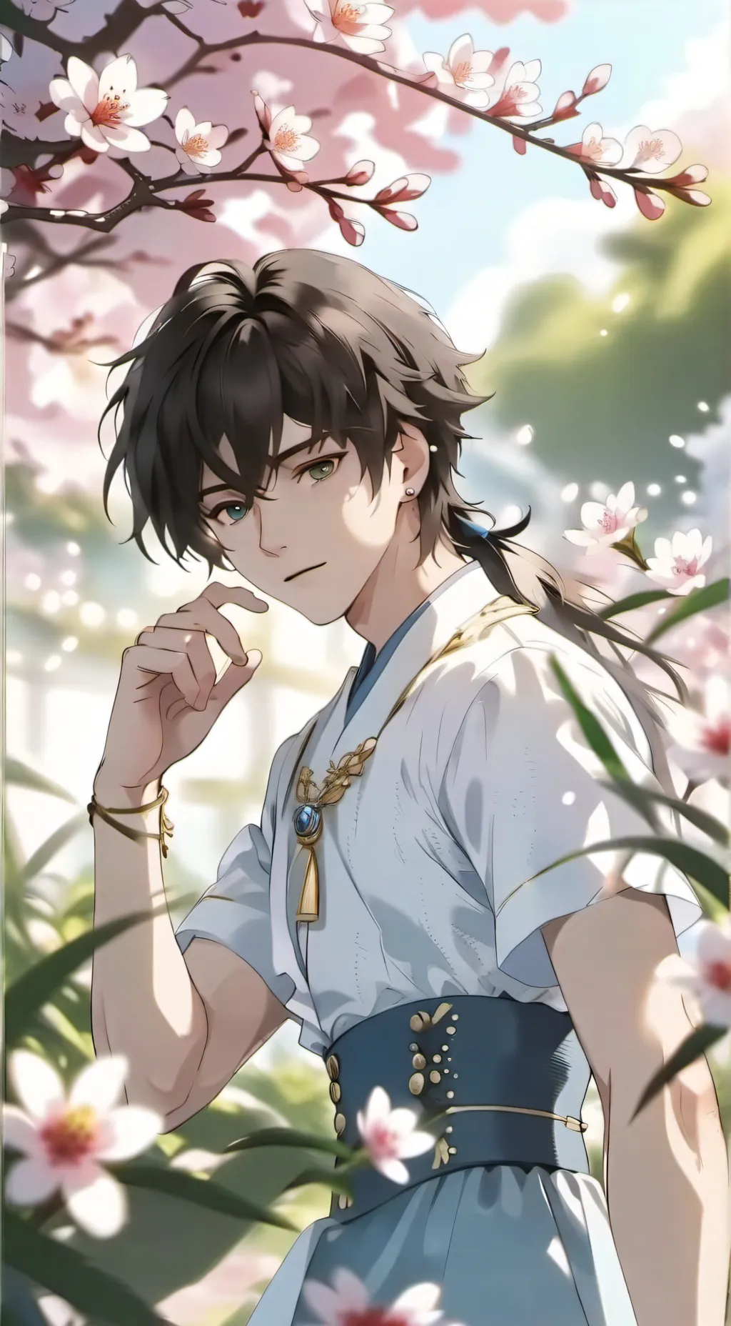 ai character: Ethan  background