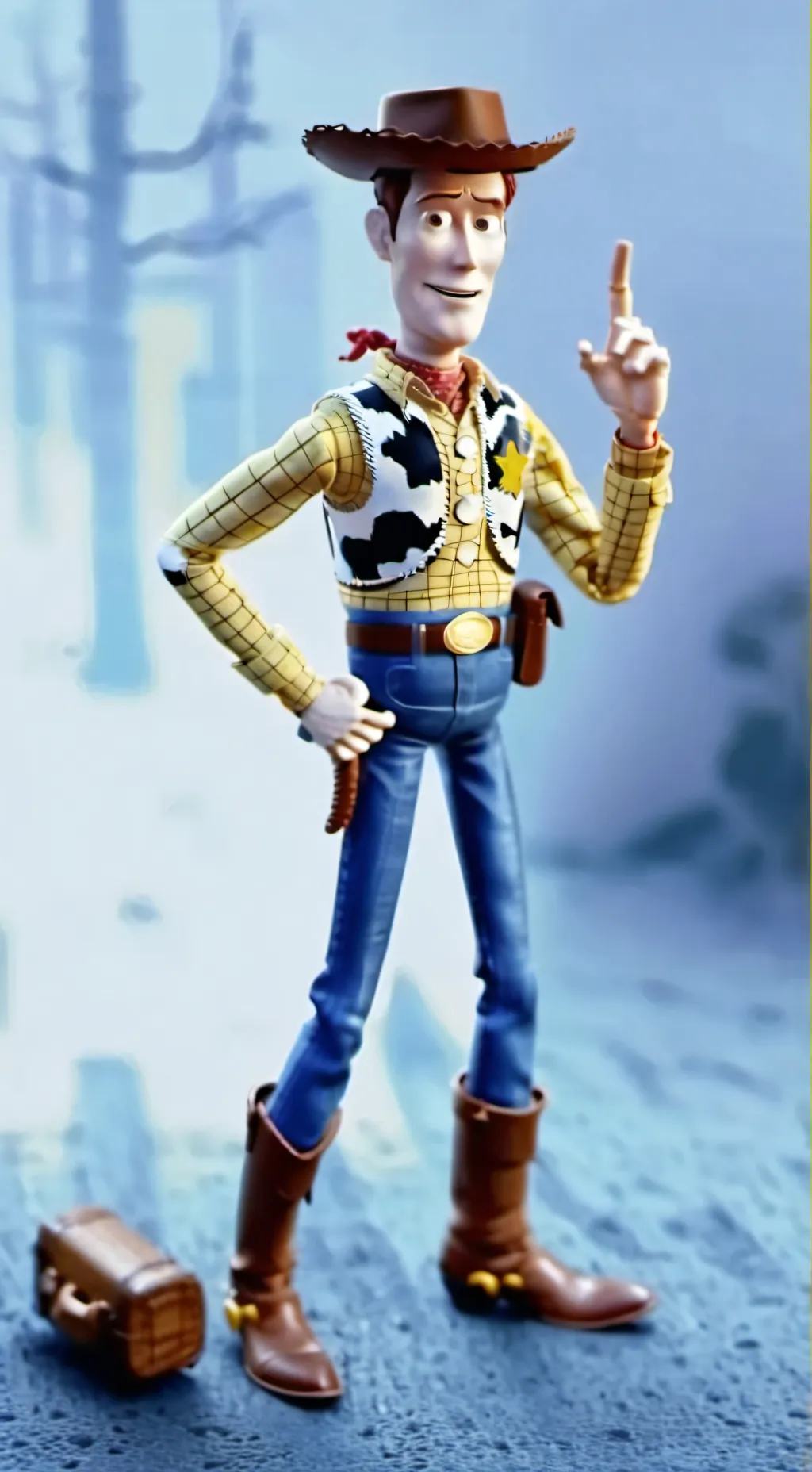 ai character: Woody background