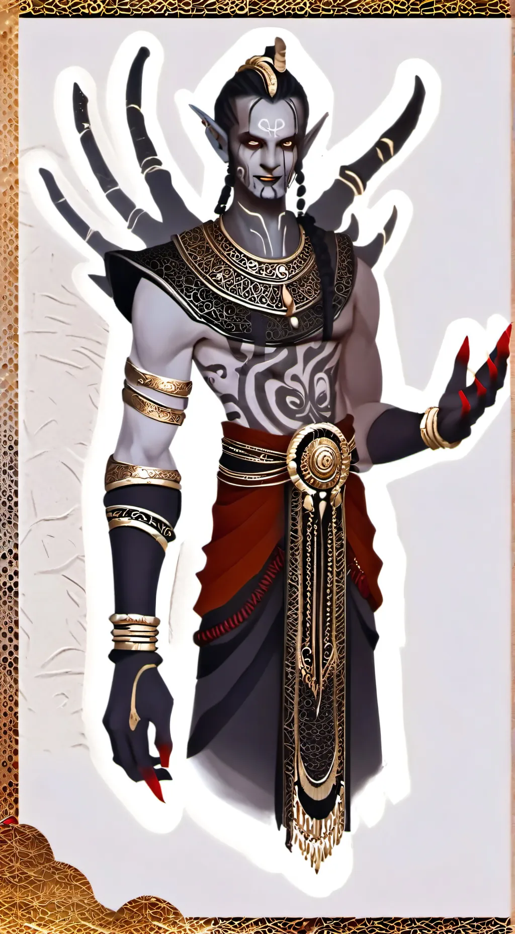 ai character: Dagoth Ur background