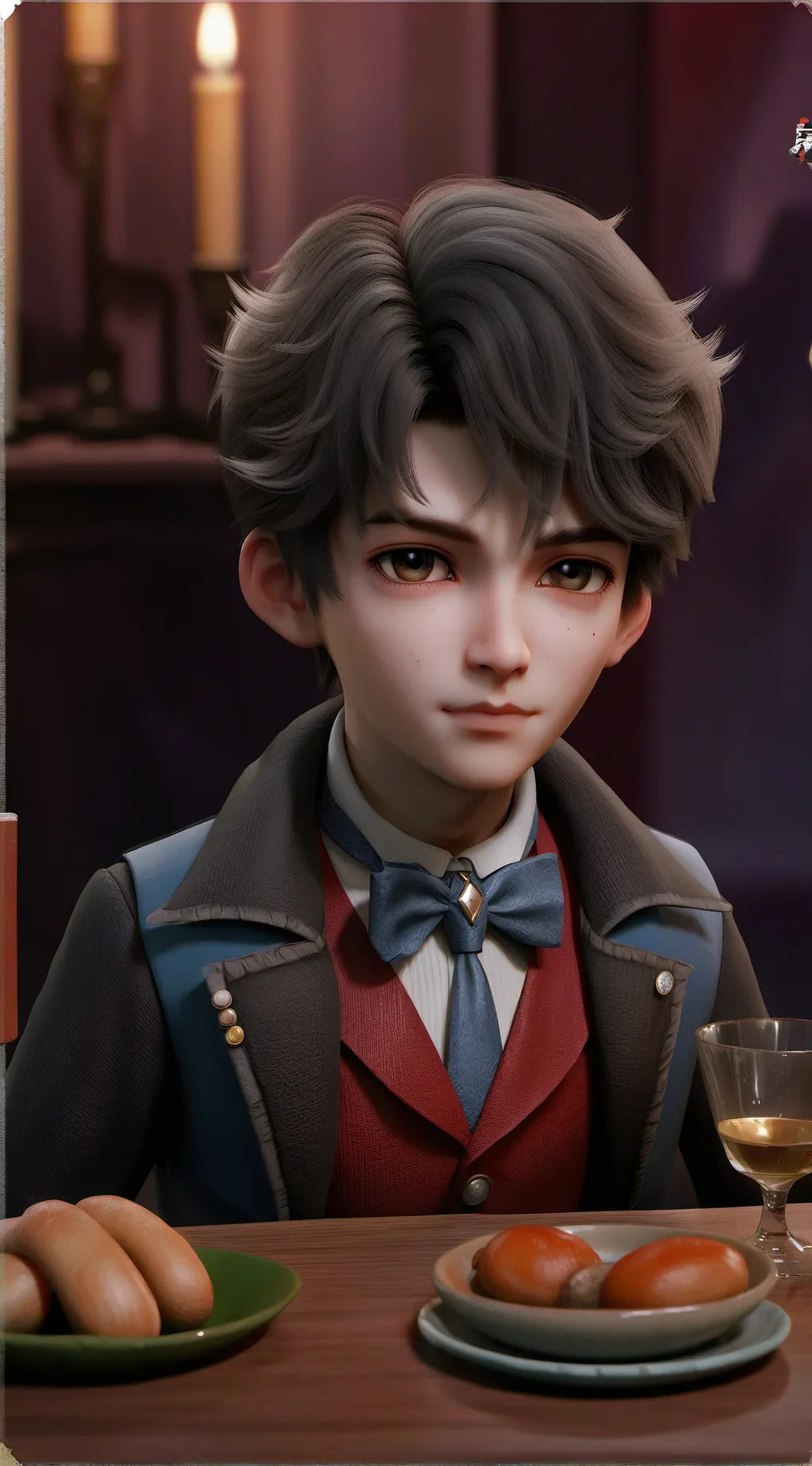 ai character: caleb background