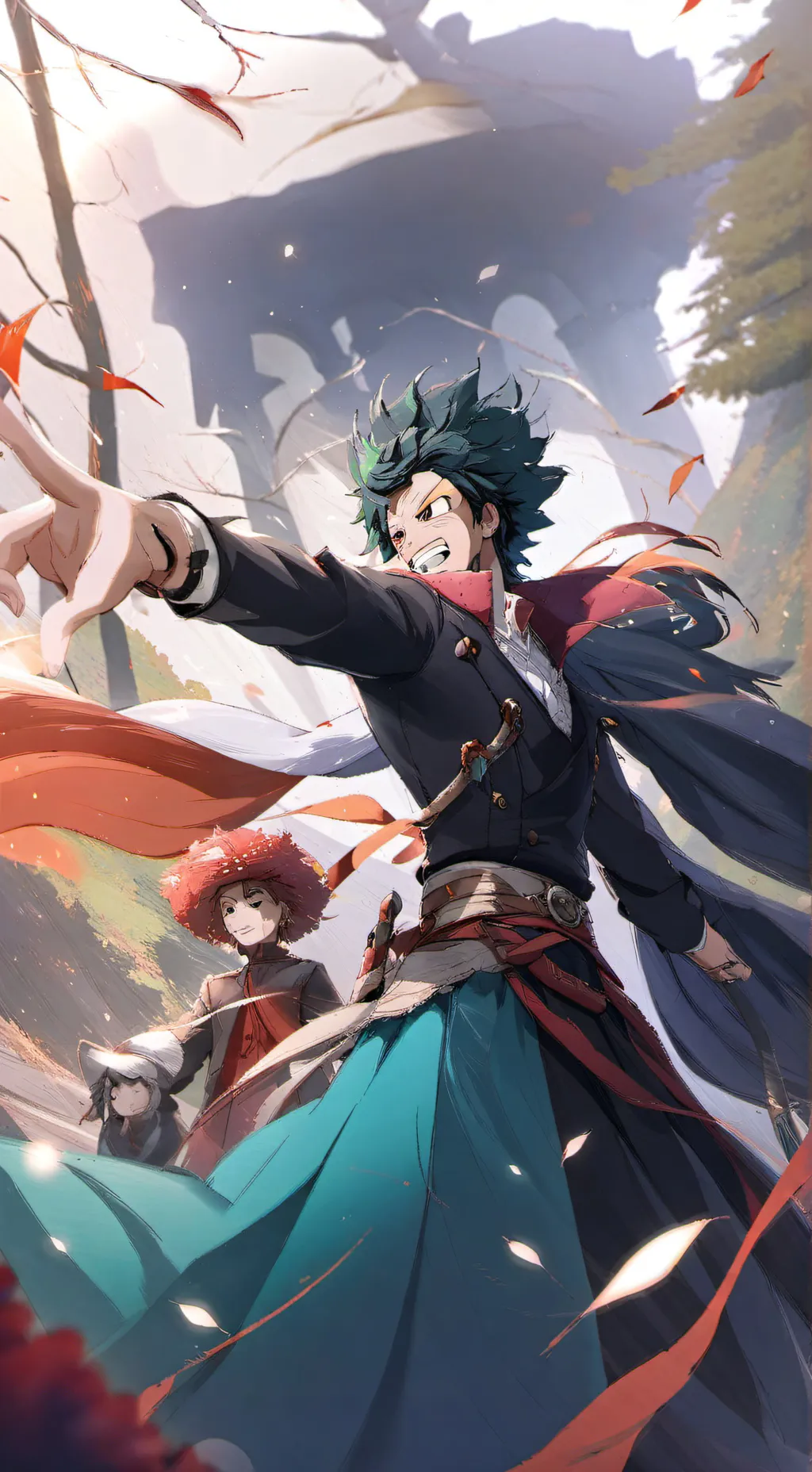 ai character: mha muder mystery  background
