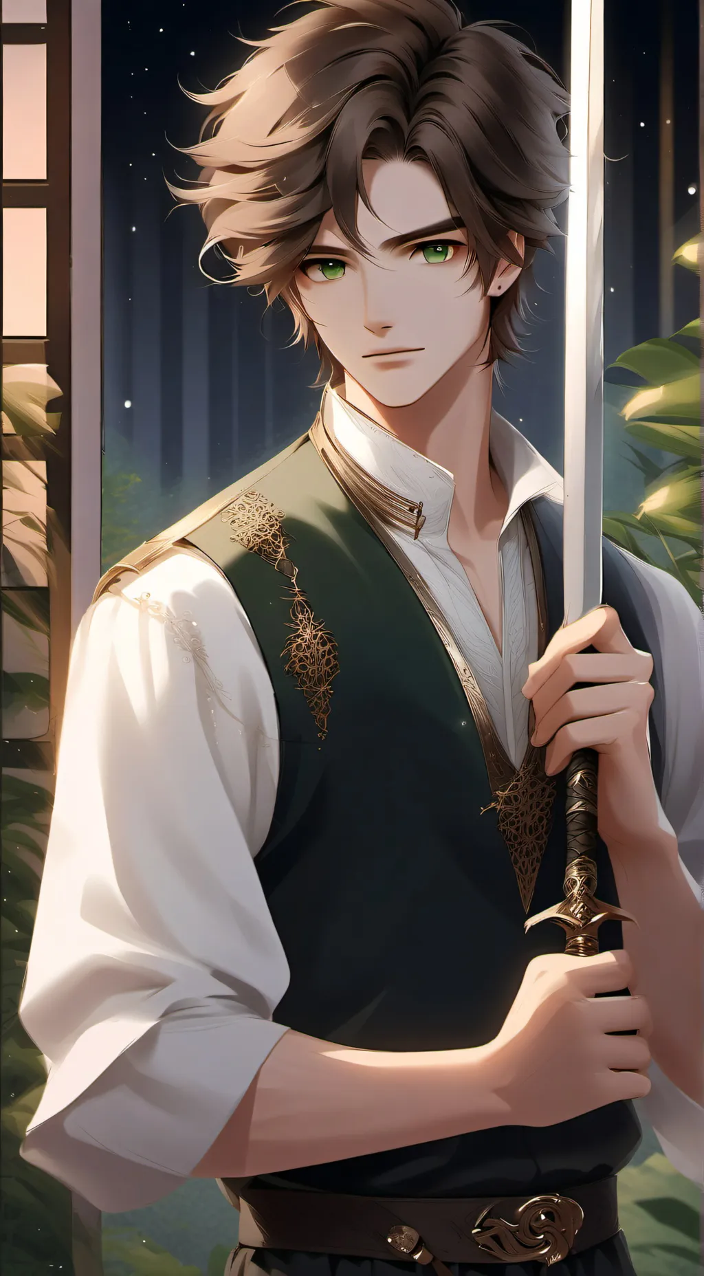 ai character: Himura  background