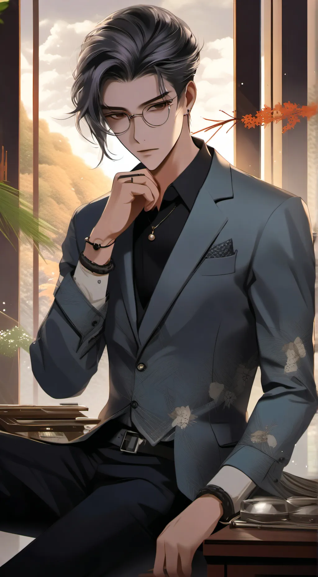 ai character: Ethan background
